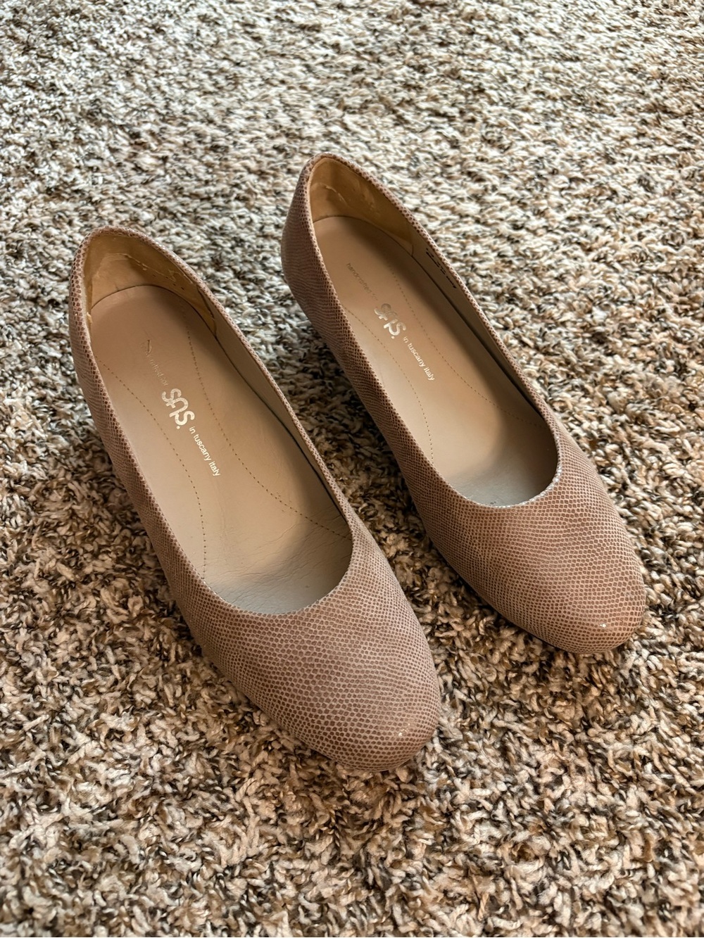 SAS Women’s Taupe Wedges